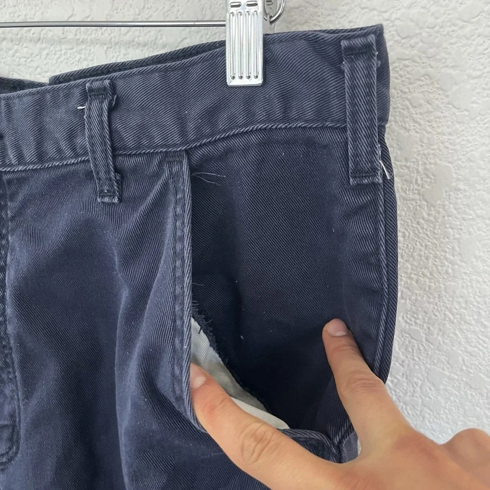 Carhartt FR Flame Resistant Navy Blue Work Pants Men's Sz 34x32 FRB002 DNY Read
